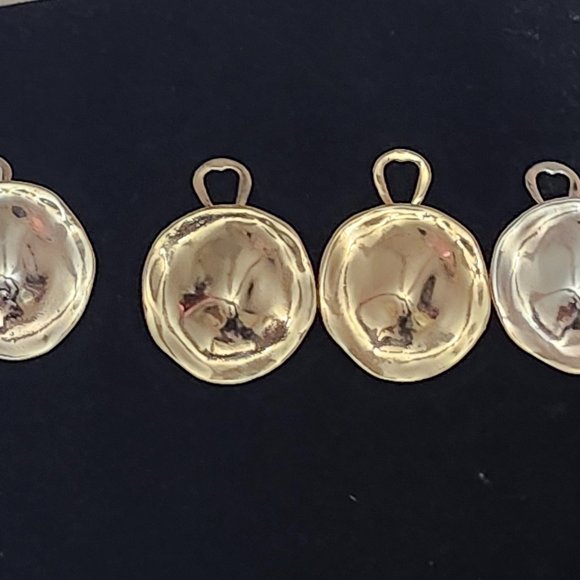 JJG Silver Tone Clip On Earrrings - Picture 2 of 9